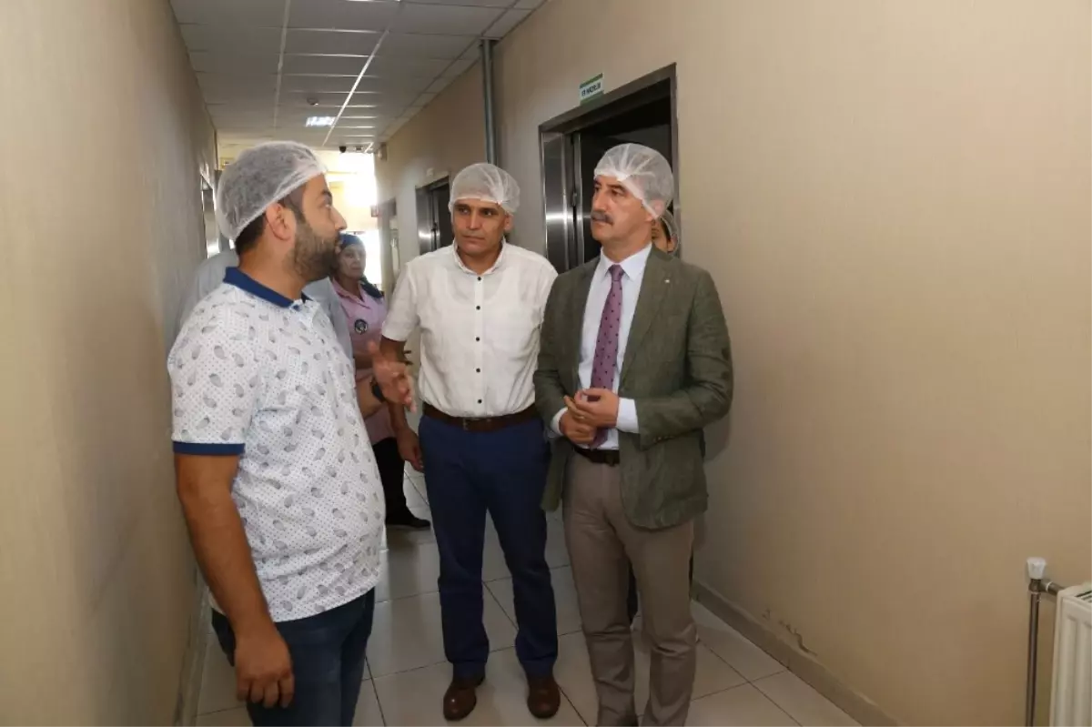 Başkan Şirin\'den Bayram Öncesi Aşevinde İnceleme