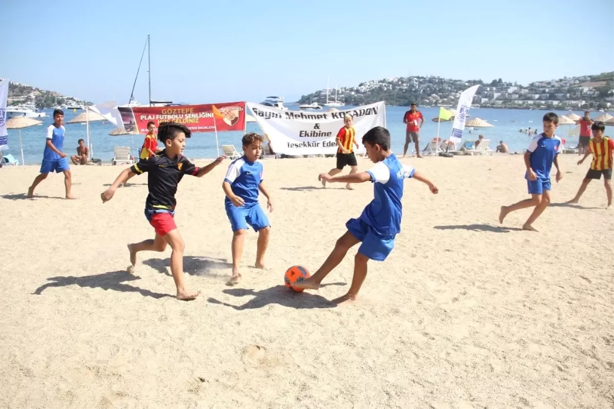 Bodrum\'da Plaj Futbolu Şenliği