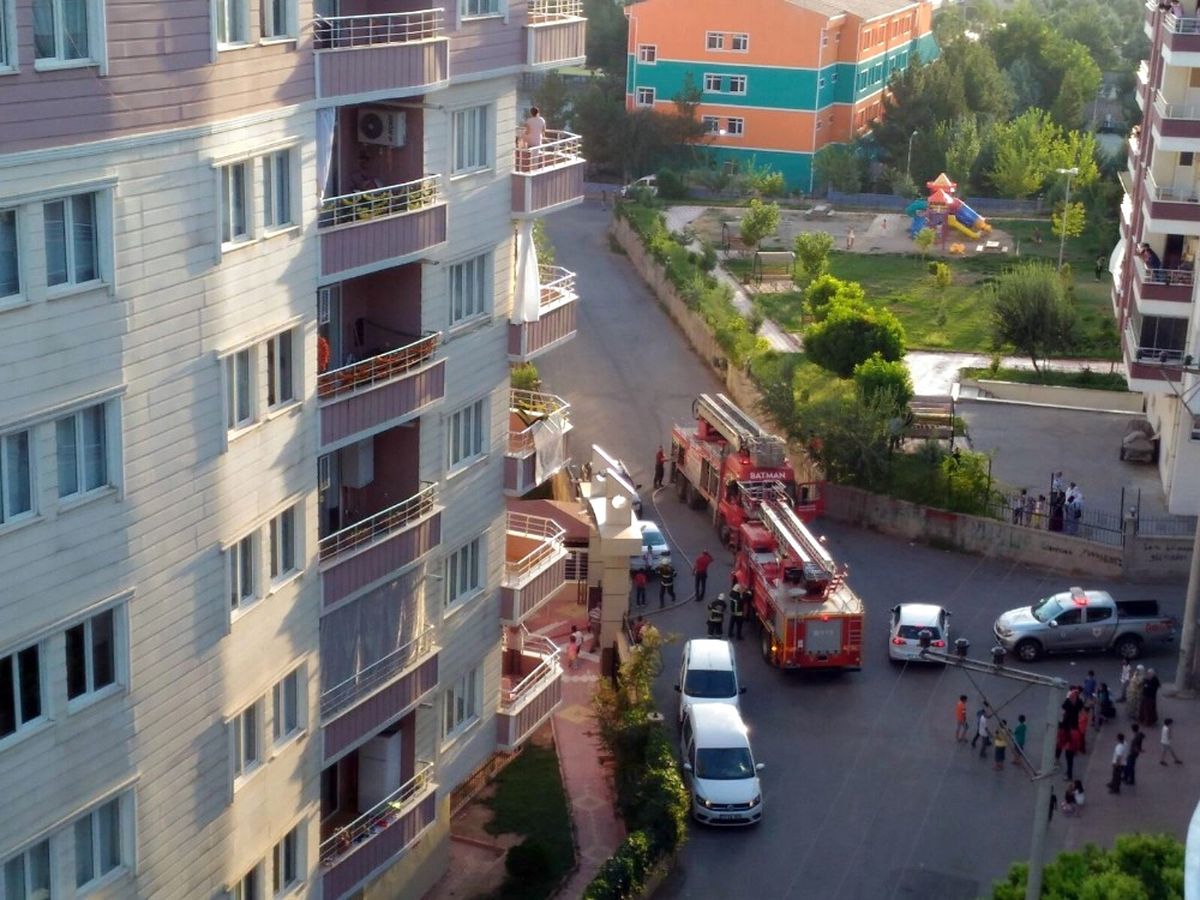 Çocukların Ateşle Oyunu Binayı Yakıyordu