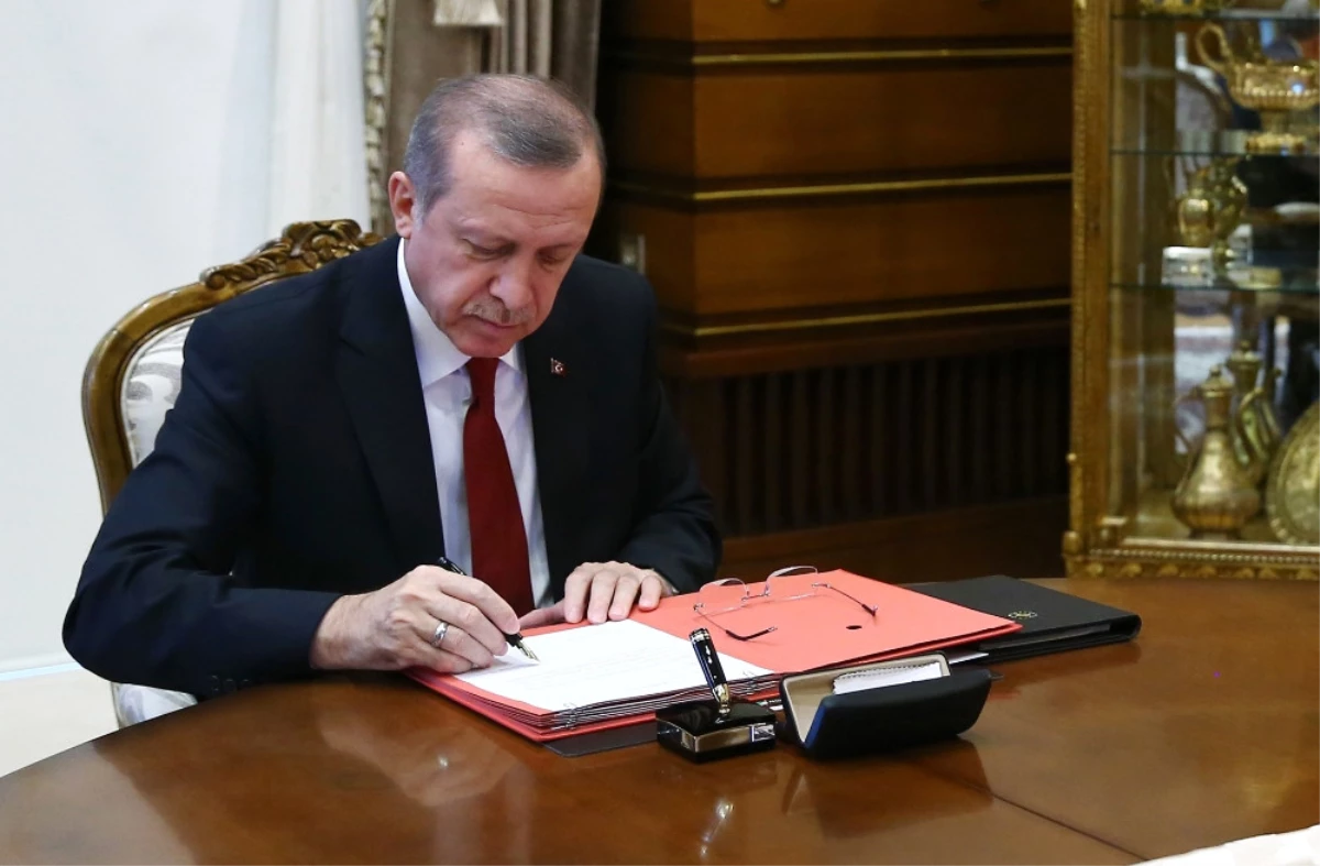 Cumhurbaşkanı Erdoğan 3 Üniversiteye Rektör Atadı