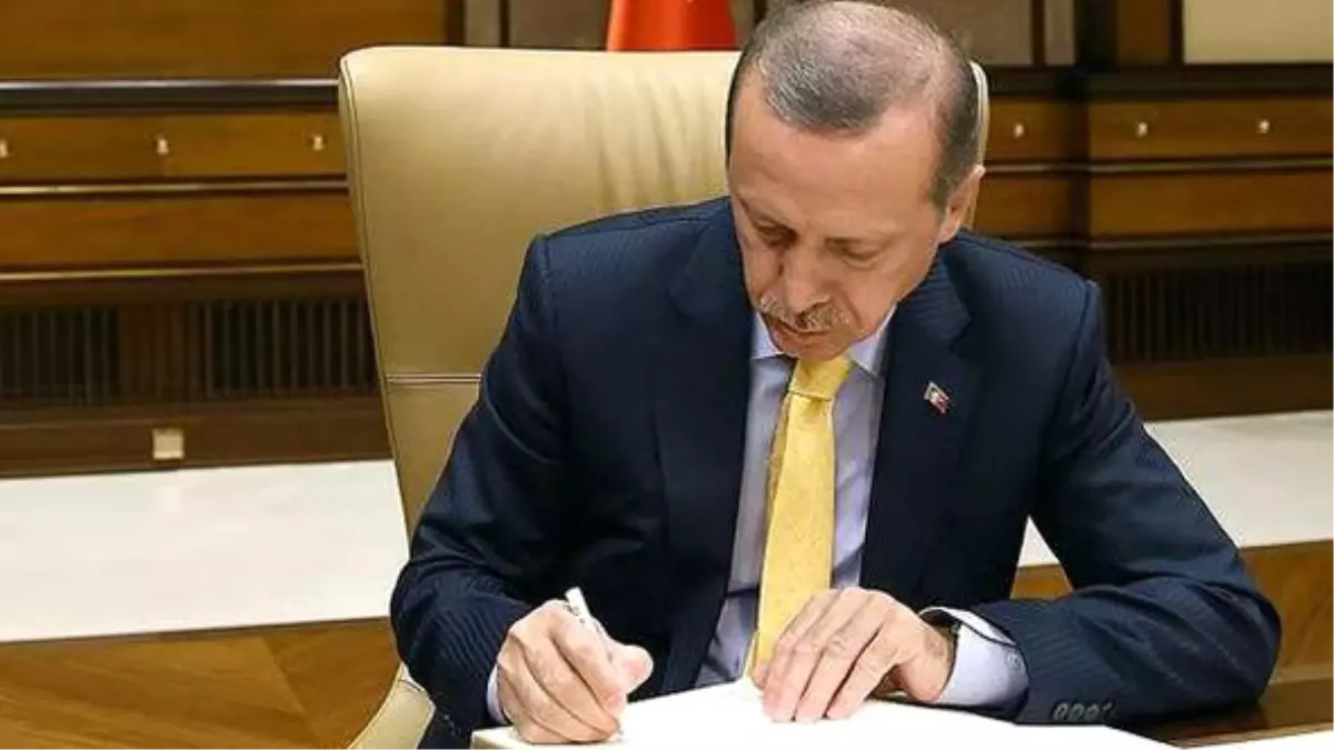 Cumhurbaşkanı Erdoğan, 3 Üniversiteye Rektör Atadı