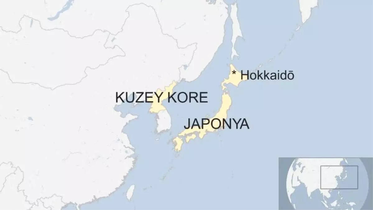 Kuzey Kore, Japonya\'nın Kuzeyine Balistik Füze Fırlattı