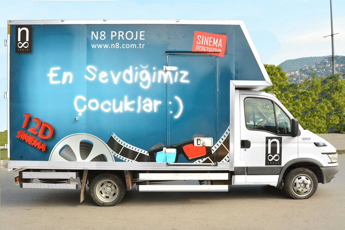 N8, Sevgi Evleri\'ndeki Çocukları Sinemayla Buluşturdu!