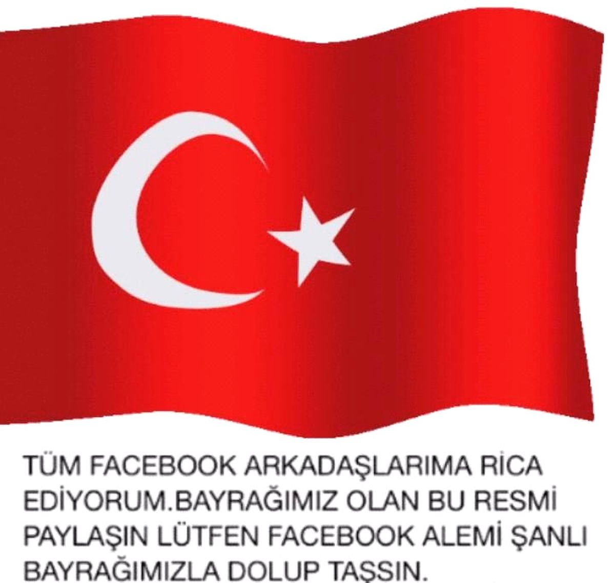 Sosyal Medyada Bayrak Zinciri Oluşturdular