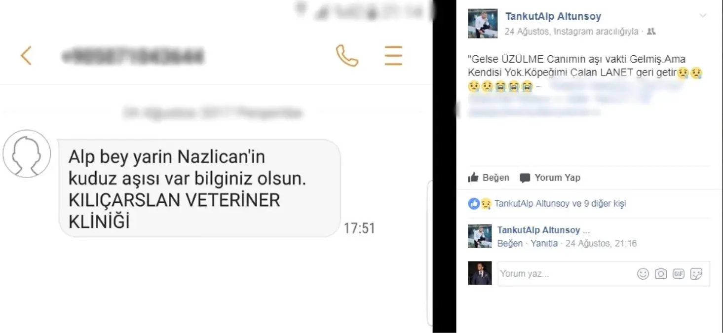 Veterinerden Gelen Mesaj Acısını Tazeledi