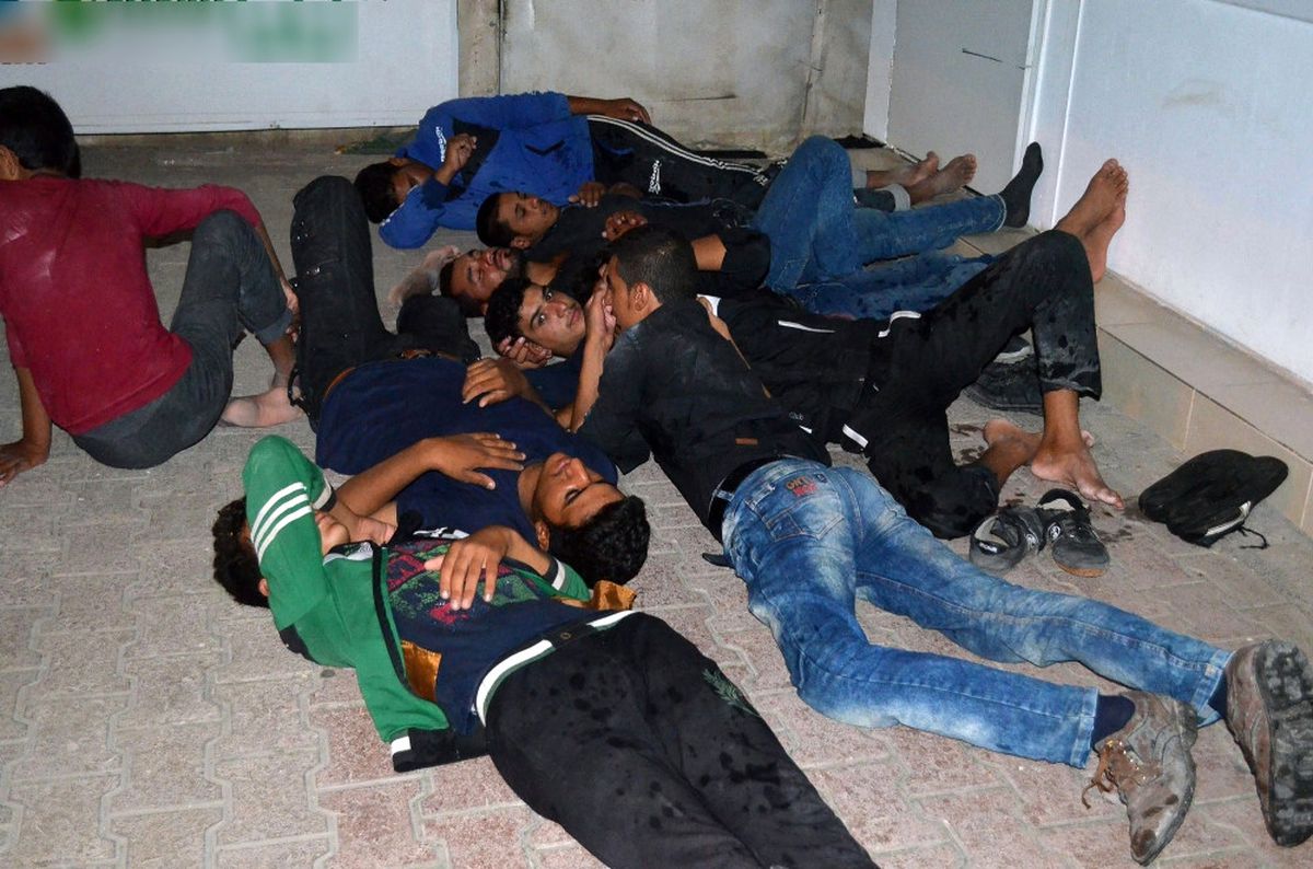 Aç Kalan Sığınmacılar Polise Başvurdu