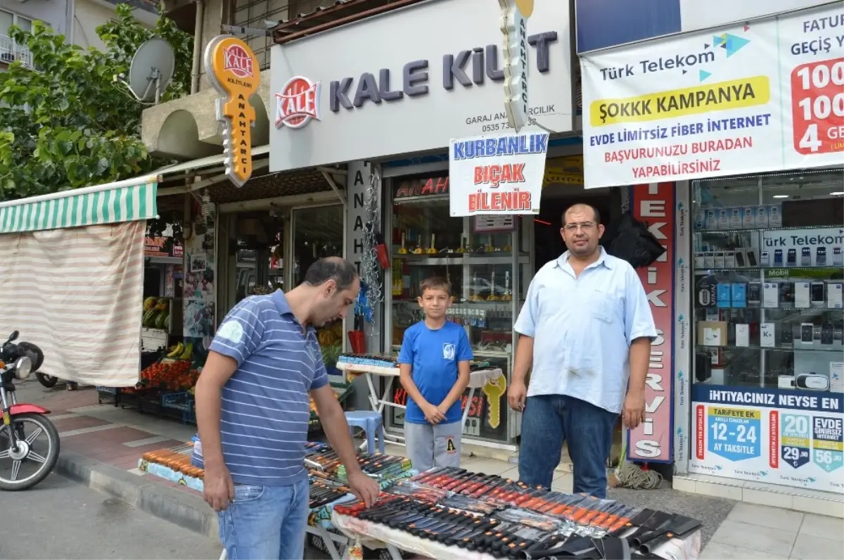 Bıçakçılarda Bayram Yoğunluğu