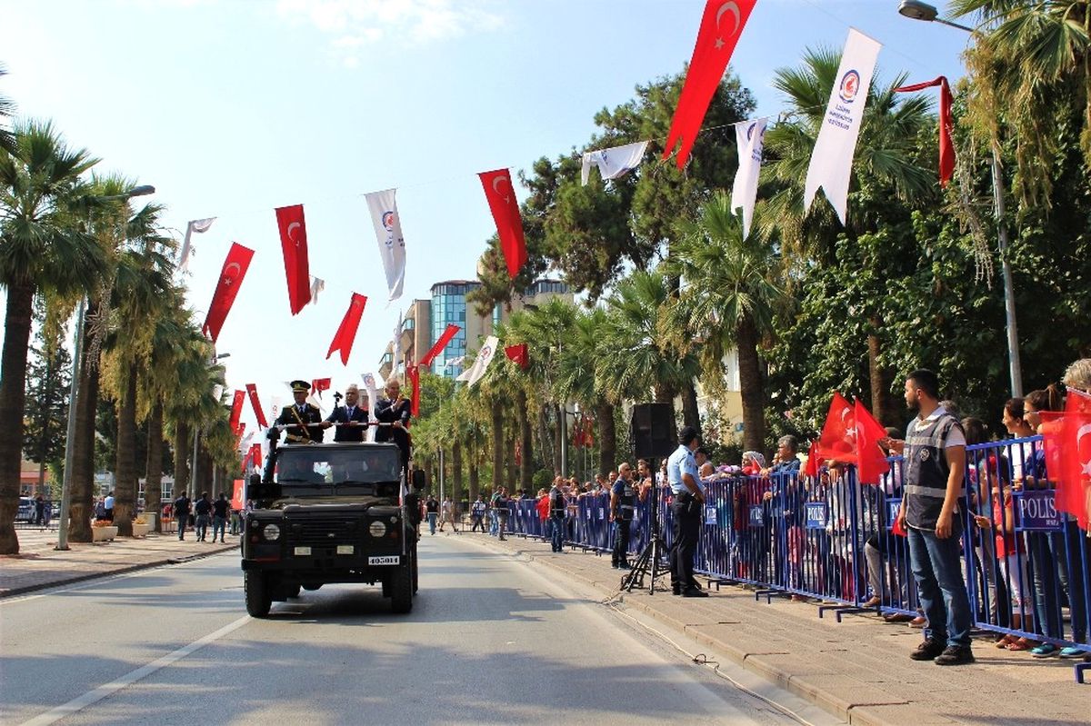 Denizli\'de 30 Ağustos Zafer Bayramı Kutlandı