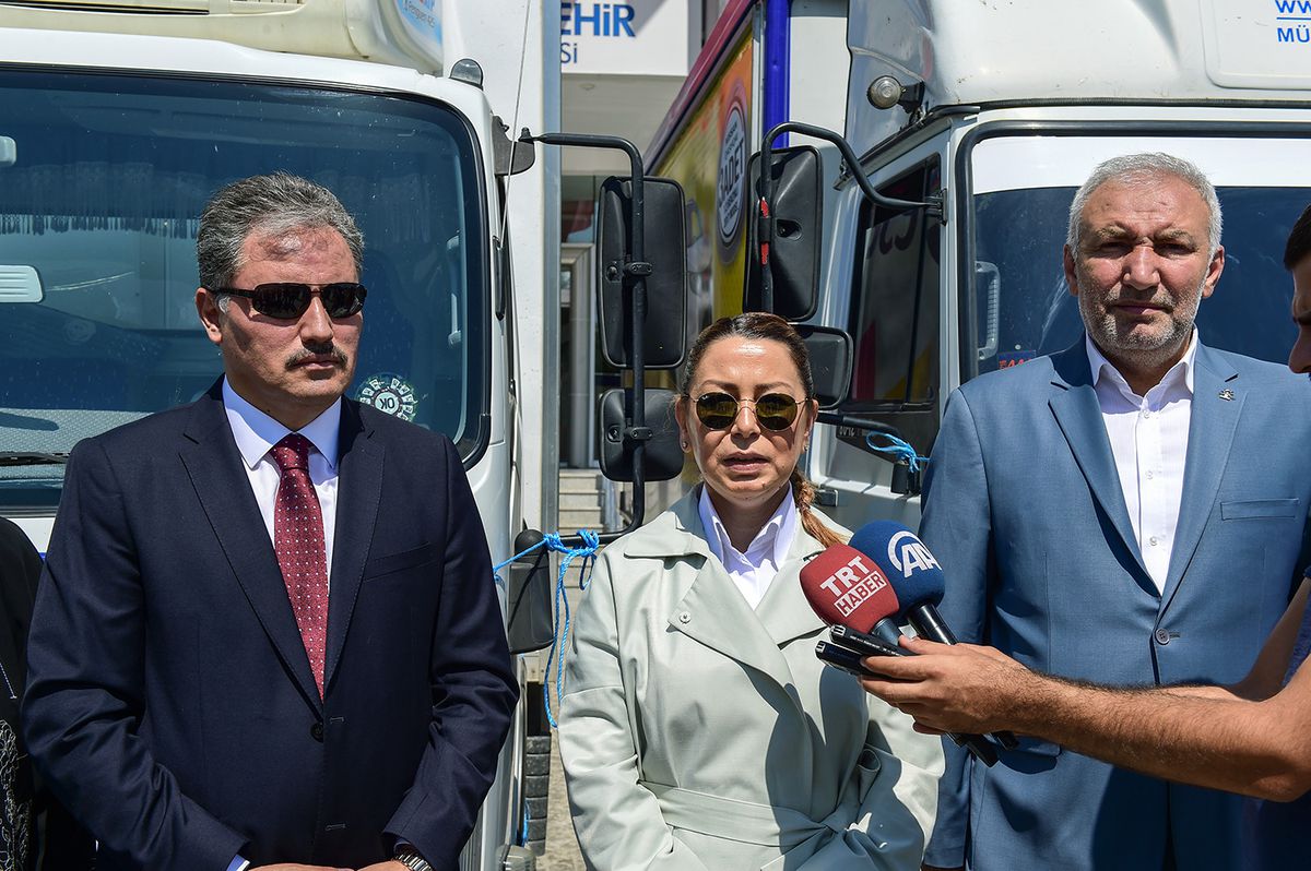 Malatya Büyükşehir Belediyesi Savaş Mağdurlarını Unutmadı