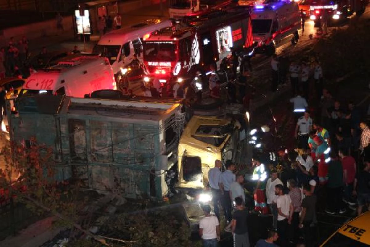 Şişli\'de Feci Kaza: 2 Kişi Yaralandı