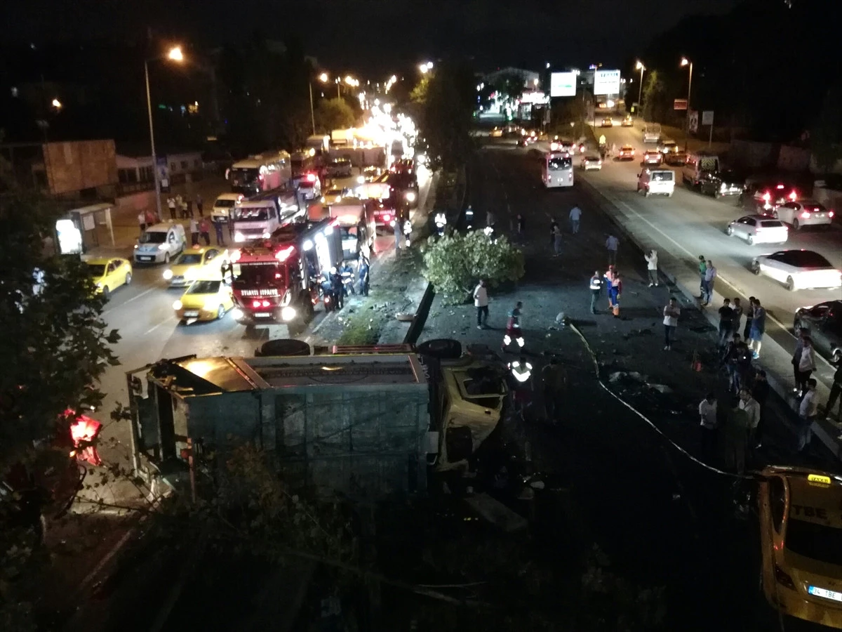 Şişli\'de Trafik Kazası: 2 Yaralı