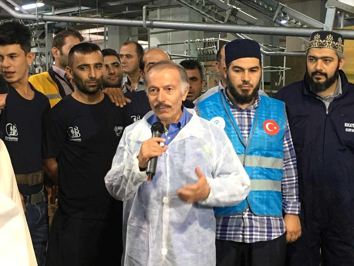 Bayrampaşa\'da Monoray Sistemle Kurban Kesim Tatbikatı Gerçekleştirdi