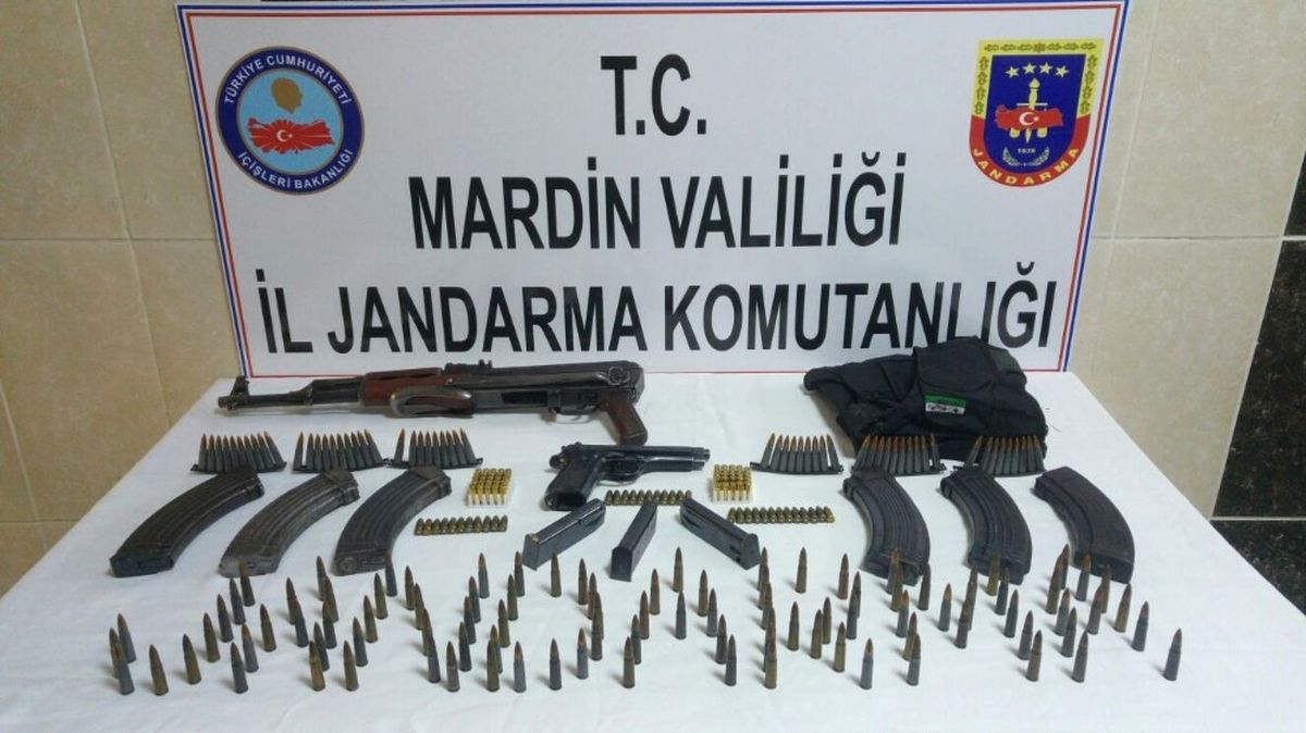 Mardin\'de Bir Evde Silah Ele Geçirildi