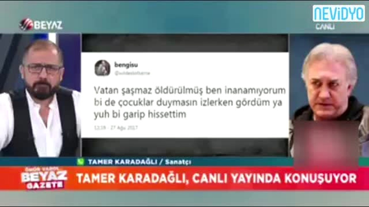 Tamer Karadağlı, Vatan Şaşmaz\'ın Ölüm Haberini Böyle Almış!