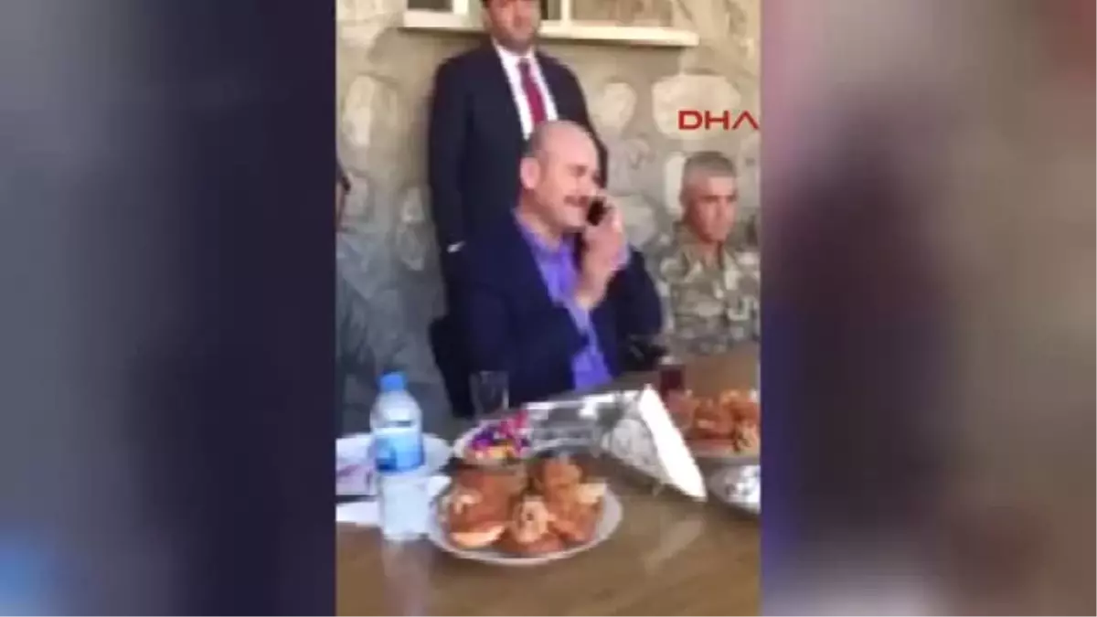 Cumhurbaşkanı Erdoğan ile Başbakan Yıldırım Aktütün\'deki Asker ve Korucuların Kurban Bayramı\'nı...