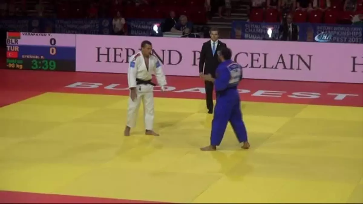 Dünya Judo Şampiyonası\'nın 5. Gününde 90 Kiloda Efemgil Elendi