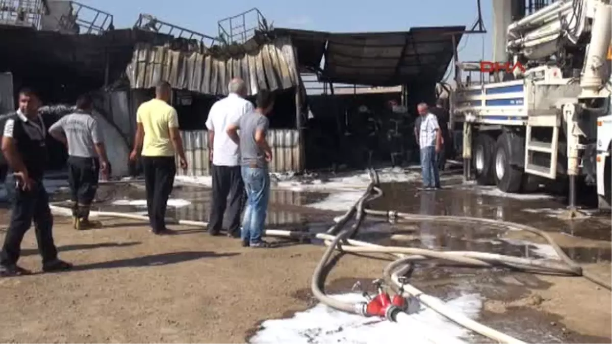 Gaziantep Hurdalıkta Çıkan Yangını İtfaiye Söndürdü