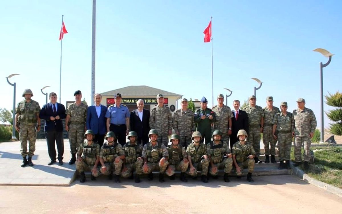 Genelkurmay Başkanı Org. Akar, Süleyman Şah Türbesini Ziyaret Etti