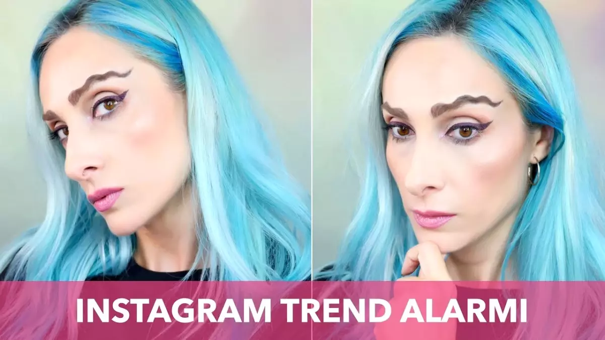 Instagram Trendi! Dalgalı Kaş Modası Deniyorum | Sebile Ölmez