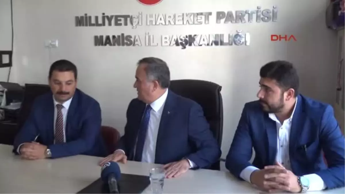 Manisa MHP\'li Akçay, "İstifalar Hayırlı Olmuştur"