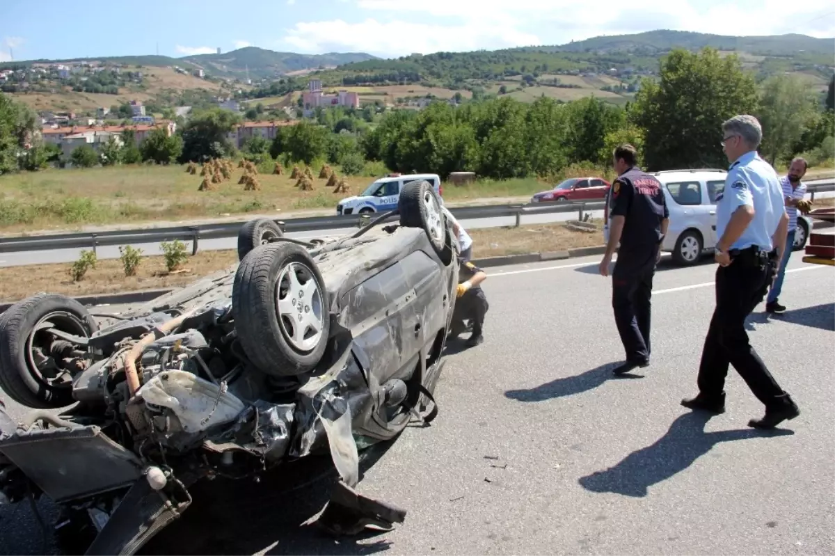 Samsun\'da Anne ve 3 Çocuğu Ölümden Döndü