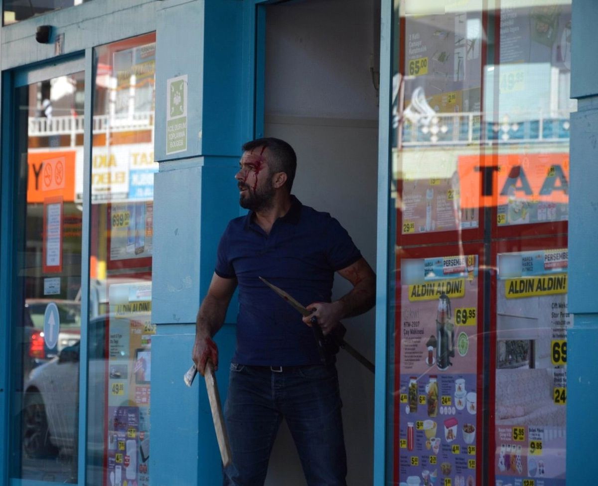 Tokat\'ta Taşlı, Sopalı Kavga: 11 Yaralı