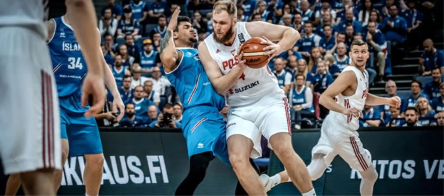 Avrupa Basketbol Şampiyonası\'nda Polonya İzlanda\'ya Fark Attı