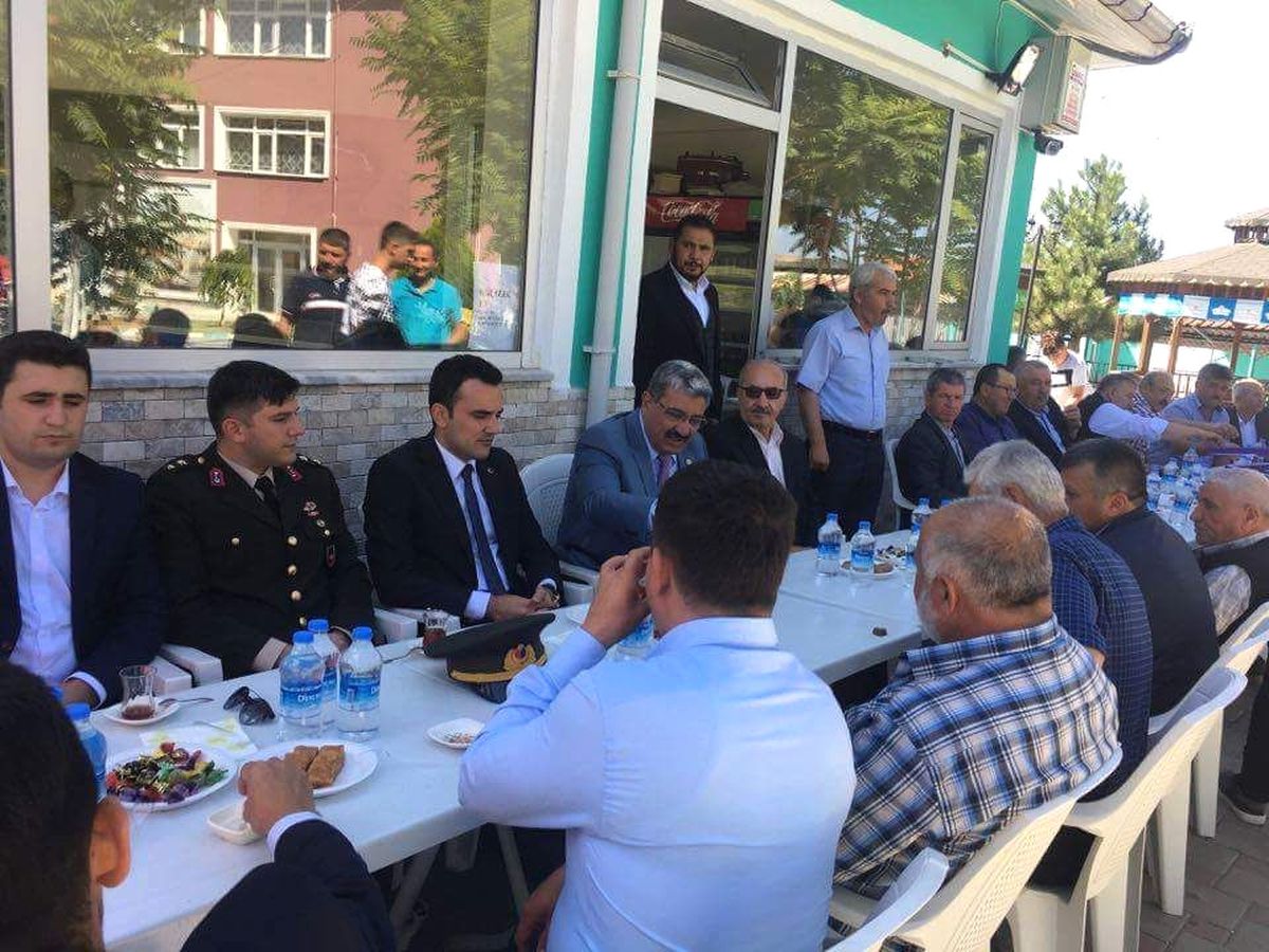 Altıntaş\'ta Bayramlaşma