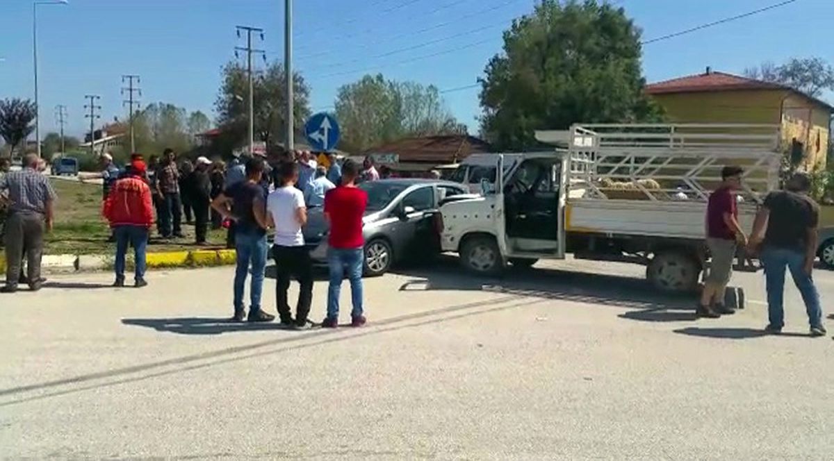Düzce\'de Trafik Kazası: 2 Yaralı