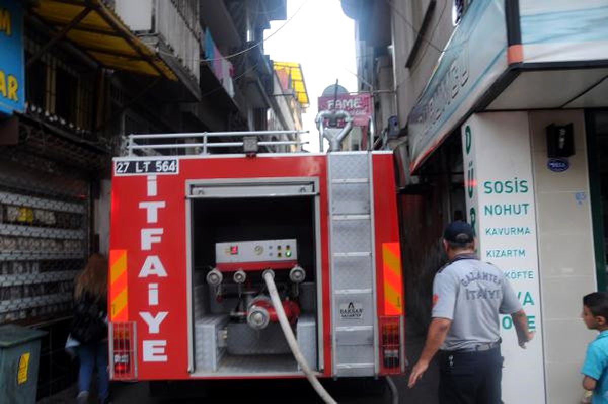 Gaziantep\'te Ev Yangını