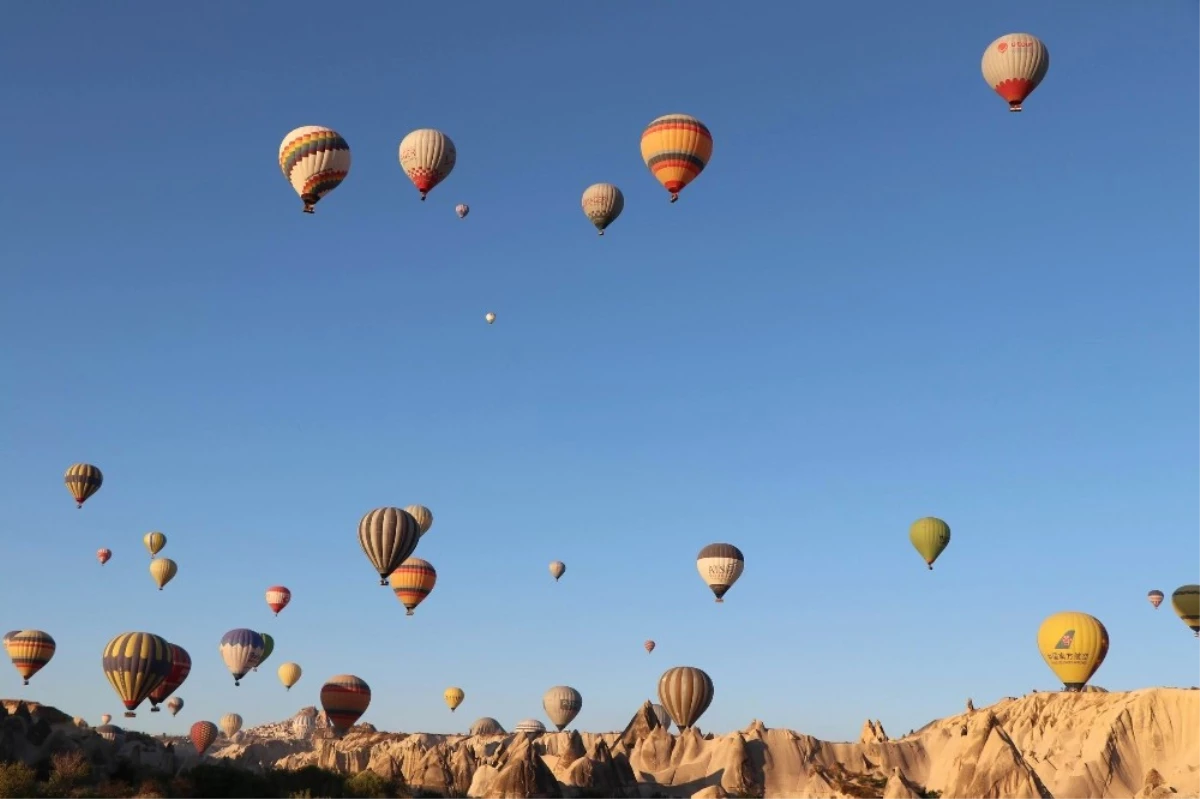 Kurban Bayramında Turistlerin Tercihi Balon Turları Oldu