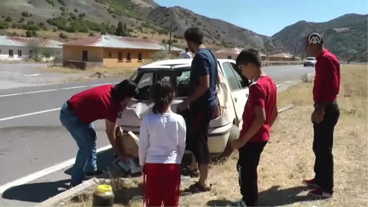 Erzincan\'da Trafik Kazası: 4 Yaralı