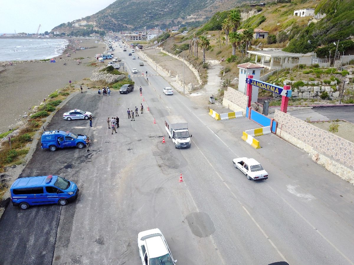 Jandarmadan "Drone"Li Trafik Denetimi