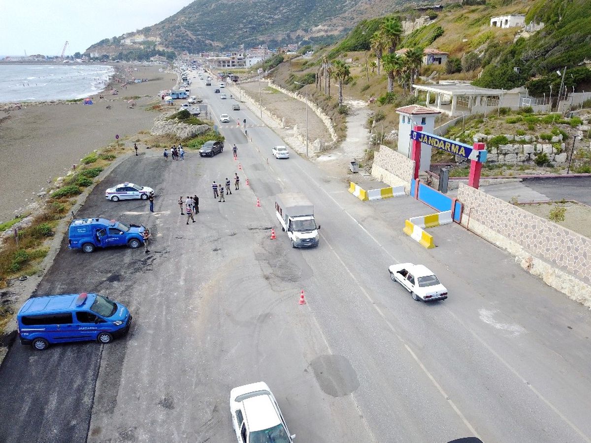 Jandarmadan "Drone"Li Trafik Denetimi