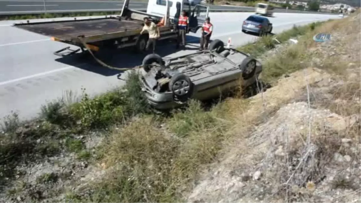 Tosya\'da Trafik Kazasında 5 Kişilik Aile Ölümden Döndü