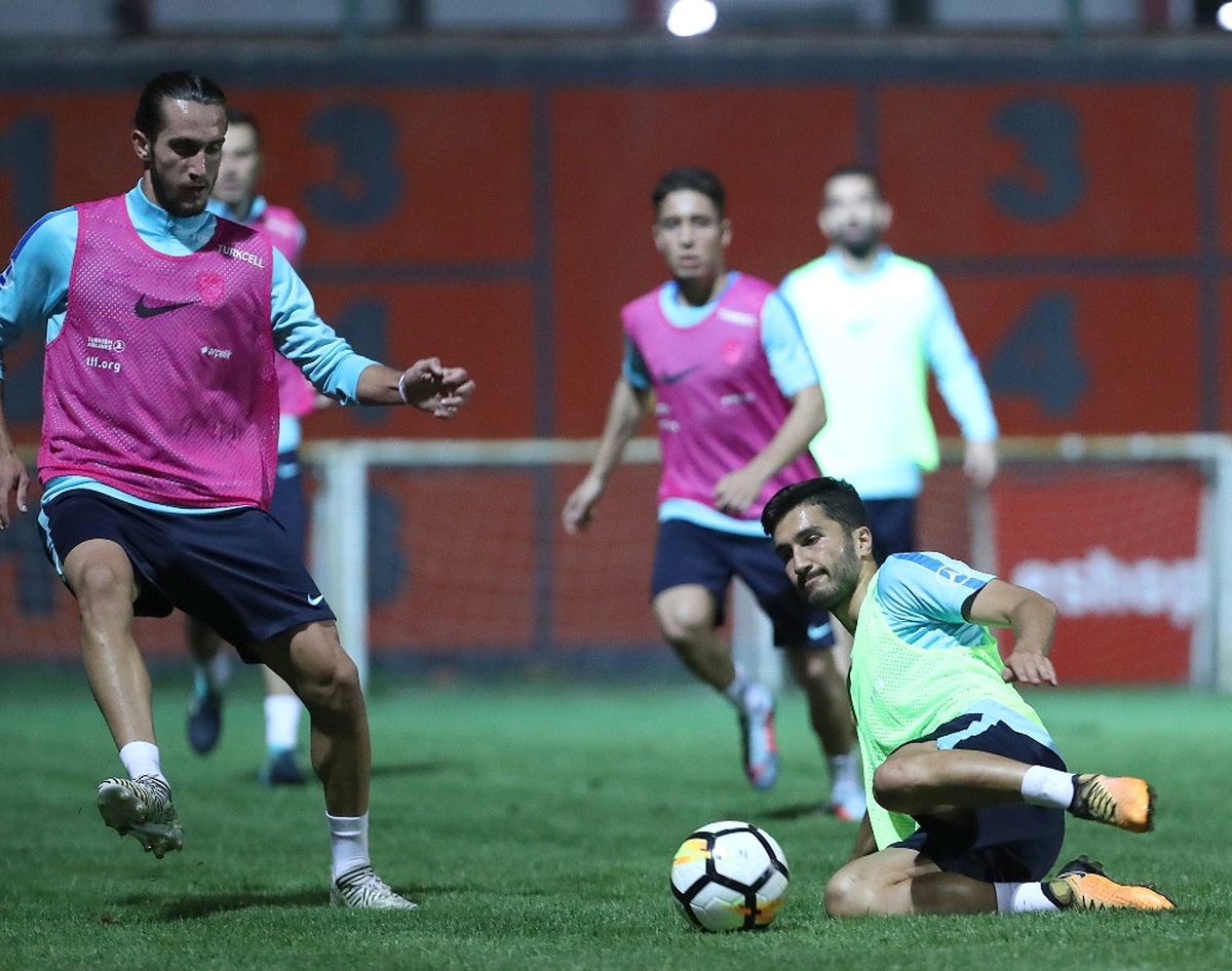 A Milliler Hırvatistan Maçı Hazırlıklarına Başladı