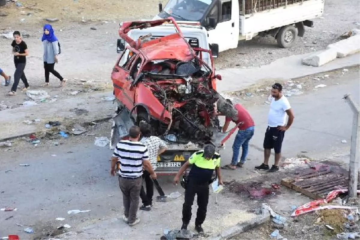 Ağaca Çarpan Otomobil Takla Attı: 1 Ölü, 3 Yaralı