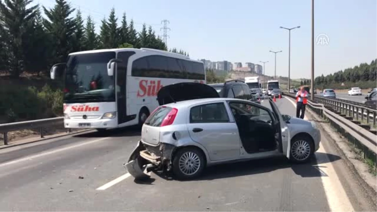 Anadolu Otoyolu\'nda Zincirleme Trafik Kazası - Kocaeli