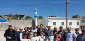 Ayvacık Kaymakamı Hakyemez ve Afad İl Müdürü Yılmaz Afetzedelerle Bayramlaştı