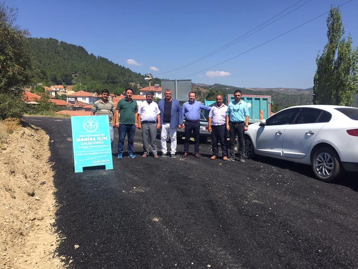 Genişletilen Yolda Asfalt Çalışması Yapıldı