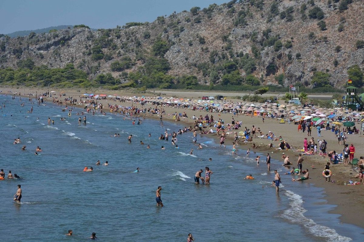 Güney Ege Sahillerinde Bayram Tatili Yoğunluğu Yaşandı
