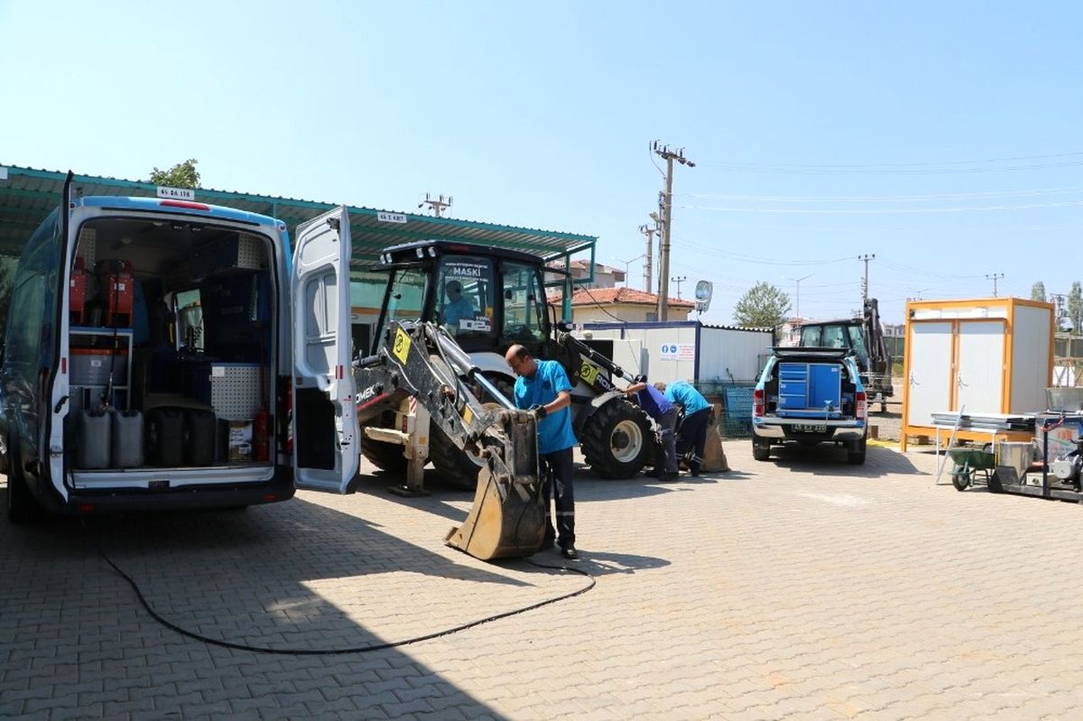 Maski\'nin Mobil Bakım Araçları 7/24 Hizmette