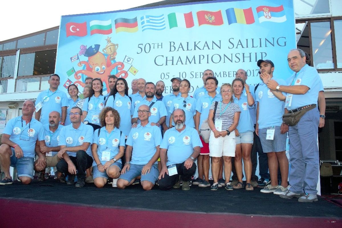 50. Yelken Balkan Şampiyonası Açılış Seramonisi Yapıldı