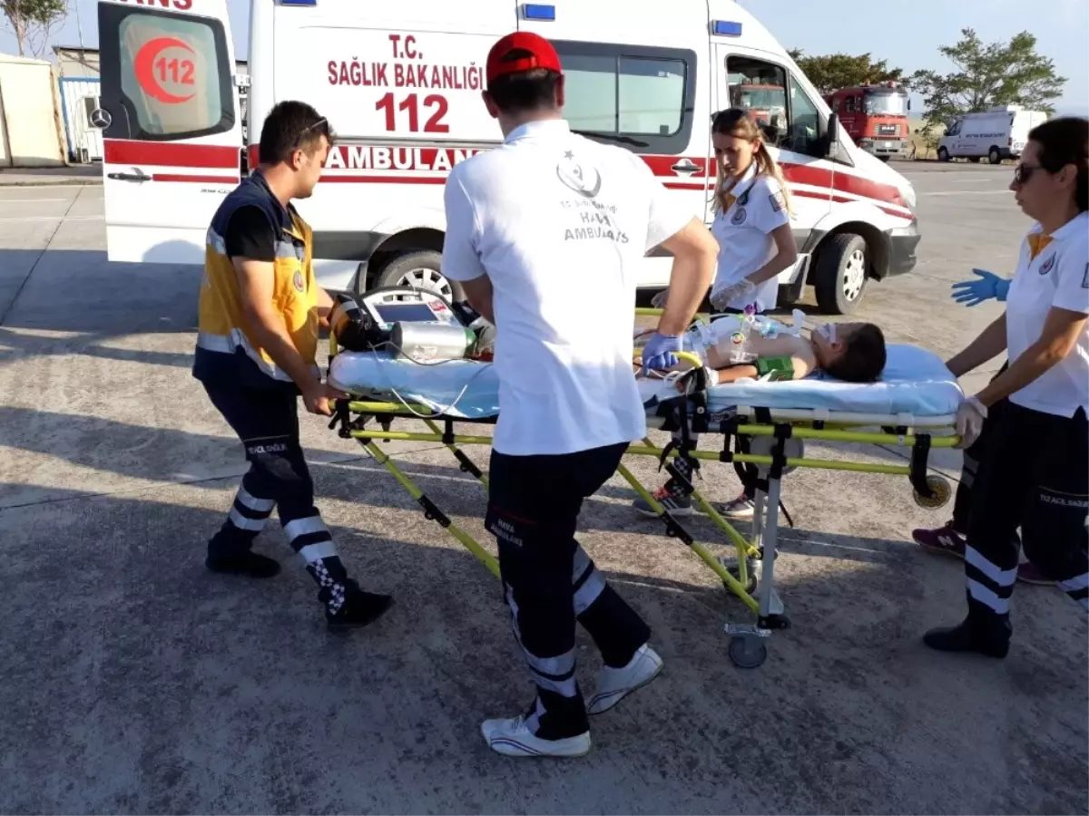 Ambulans Helikopter Minik Mehmet Ali İçin Havalandı