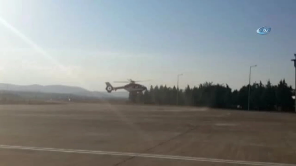 Ambulans Helikopter Minik Mehmet Ali İçin Havalandı