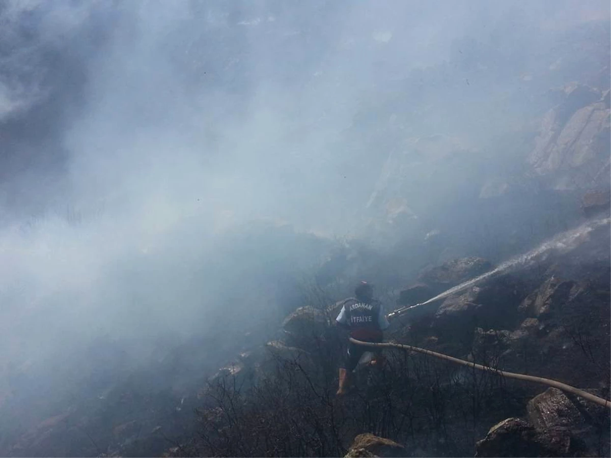 Ardahan\'daki Orman Yangını Kontrol Altına Alındı