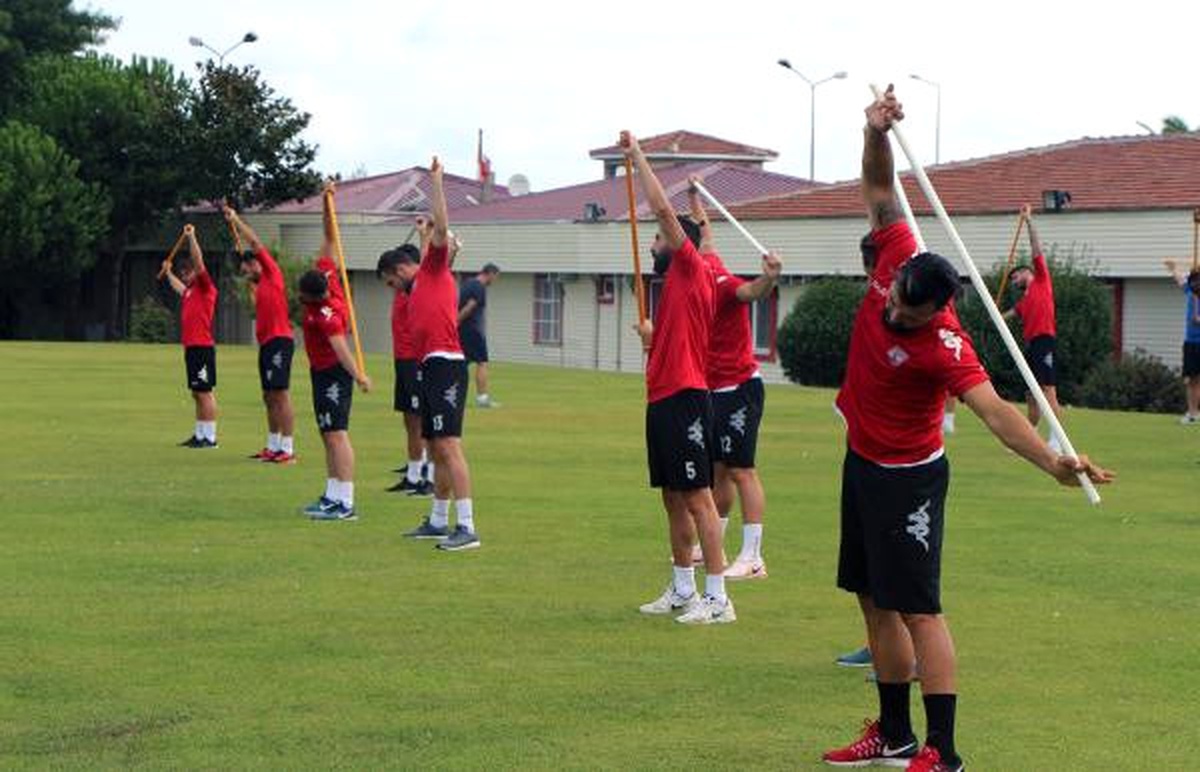 Samsunspor, Büyükşehir Belediye Erzurumspor Hazırlıklarını Sürdürüyor