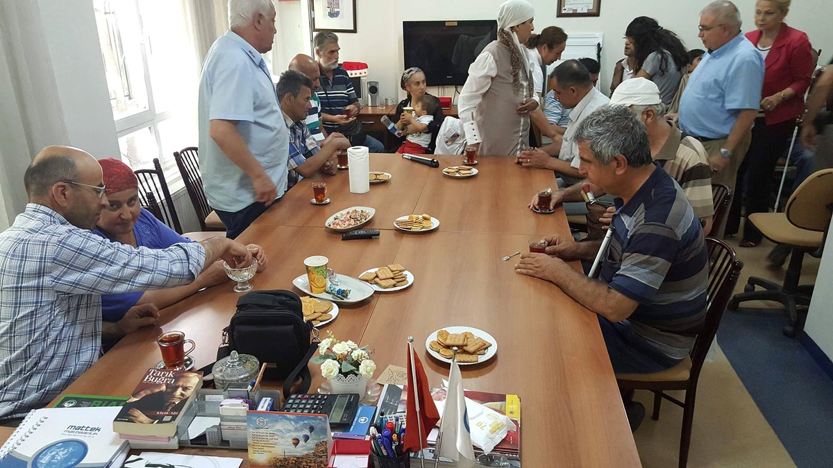 Türkiye Körler Vakfı\'nın, Bayramlaşma Coşkusu Sokaklara Taştı