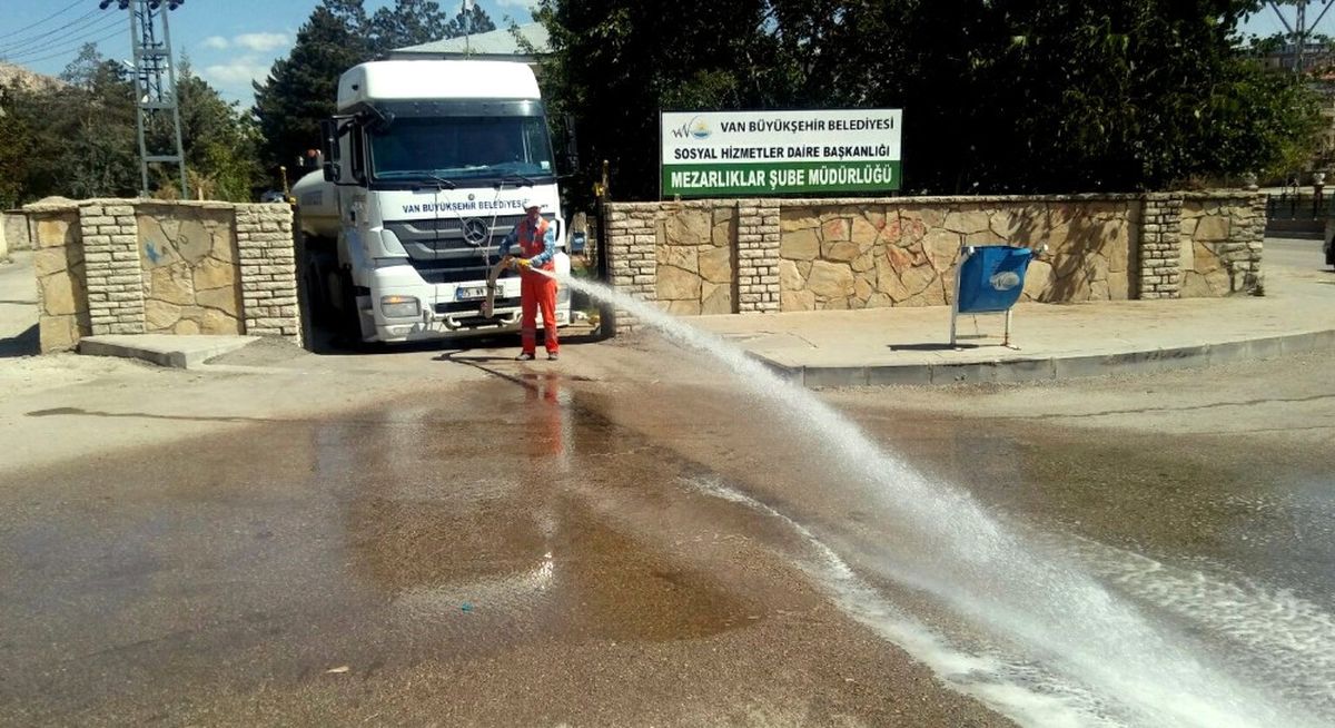 Van\'da Temizlik Çalışması