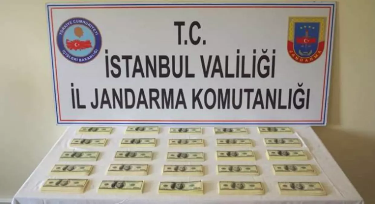 340 Bin Liralık Sahte Dolar Ele Geçirildi